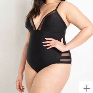 Black bathing suit